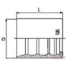 Armatúra külső hüvely DN-12 4SP
