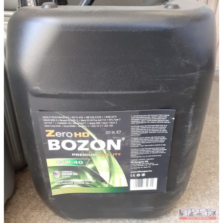 Bozon Zero HD motorolaj 15W-40 20 liter