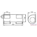 Ventillátor 12V 350mm