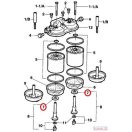 Lapos gumi tömítés  17x28x3