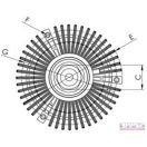 Fendt viszkókuplung (G117200040110)