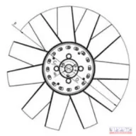 Hűtőventillátor 12V DN-417mm viszkókuplunggal