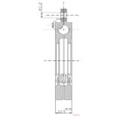Fékszerkezet D-171,2 (6,5"), (5129473)