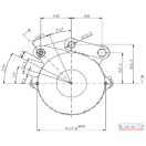 Fékszerkezet D-107,8 (4")