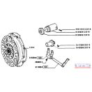 Kinyomó csapágy hüvellyel (5143858)