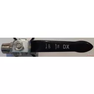 Golyóscsap  3/8"-1/2" kis nyomású DX jobb