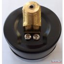 Manométer (0- 10 bar) hátsó csatlakozású