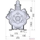 Permetező membránszivattyú  43 l/perc (AR45BP C)
