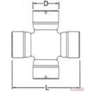 Kardánkereszt 30 x83