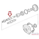 John Deere TLT tengely (T28672, R38224)