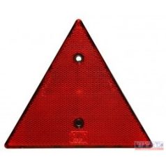 Prizma piros  háromszög (2 furatos rögzítéssel)