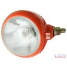 Fényszóró alsó-oldalsó felfogatással D=140mm narancssárga