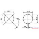 CNH TLT vezérlőgomb (06350660, 81869844, 02050527)