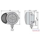 JCB fényszóró jobb oldali