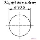 Vészvillogó nyomógomb kapcsoló (2.7659.110.0)