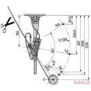 Üzemanyagszint jeladó (Univerzális, 224mm) Cobo
