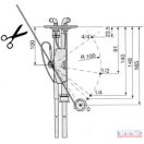 Üzemanyagszint jeladó (Univerzális, 600mm) Cobo