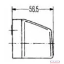 Rendszám megvilágító lámpa 102x55mm Hella