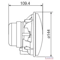 Fényszóró beépíthető DN-144