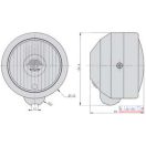 Fényszóró alsó-oldalsó felfogatással D=120mm