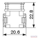 Billenő kapcsoló csatlakozó 10 vezetékes
