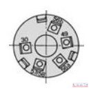 CNH, SDF világítás kapcsoló 4 állású, kürttel