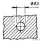 Húzókapcsoló 2 állású erősített