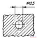 Húzókapcsoló 2 állású visszajelzős (zöld)