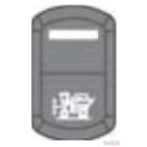 Billenő kapcsoló szimbólum gomb (szintező)