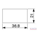 Billenő kapcsoló tartó tokfedél