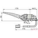 Irányváltó, kormánykapcsoló (Case IH, New Holland, Steyr) Cobo
