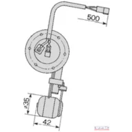 CNH üzemanyagszint jeladó (5140580) Cobo
