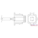 CNH hátsó lámpa bal oldali (262x99x152) fehér-piros