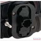 CNH hátsó lámpa bal oldali (262x99x152) fehér-piros