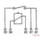 Relé 12V 5 lábú (40A) Cobo