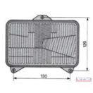 Fényszóró beépíthető 130x120