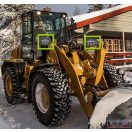 Fényszóró 200x142x96 LED-es dinamikus irányjelzővel