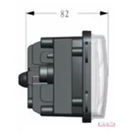   Fényszóró beépíthető 155x 92x82 LED-es oldalsó felfogatással