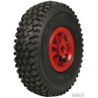   Pneumatikus kerék, műanyag keréktárcsával 3.00x4" DN-20