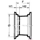 Keréktárcsa (Felni)  2.75x8" 