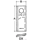Kaszapenge 120x49x4 DN-18,5 jobb