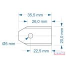 Kaszapenge készlet (9 db) robot-fűnyíróhoz