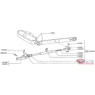   CNH Alsó függesztőkar oldalstabilizátor csapszeg (5121861)