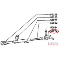  CNH Alsó függesztőkar oldalstabilizátor villa-csap (5162486)