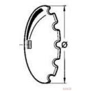 Tárcsalap 30x560 csipkés OFAS