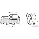 Szárzúzó kalapács 165x70xDN-16,5