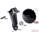 Tárcsalap  4x510 rögtörő