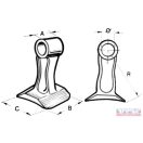 Szárzúzó kalapács  65x42xDN-25,5