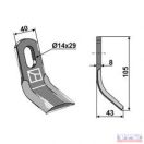 Szárzúzó Y-kés 40x 8x105xDN-14x29