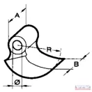 Szárzúzó kalapács  70x60xDN-30,5